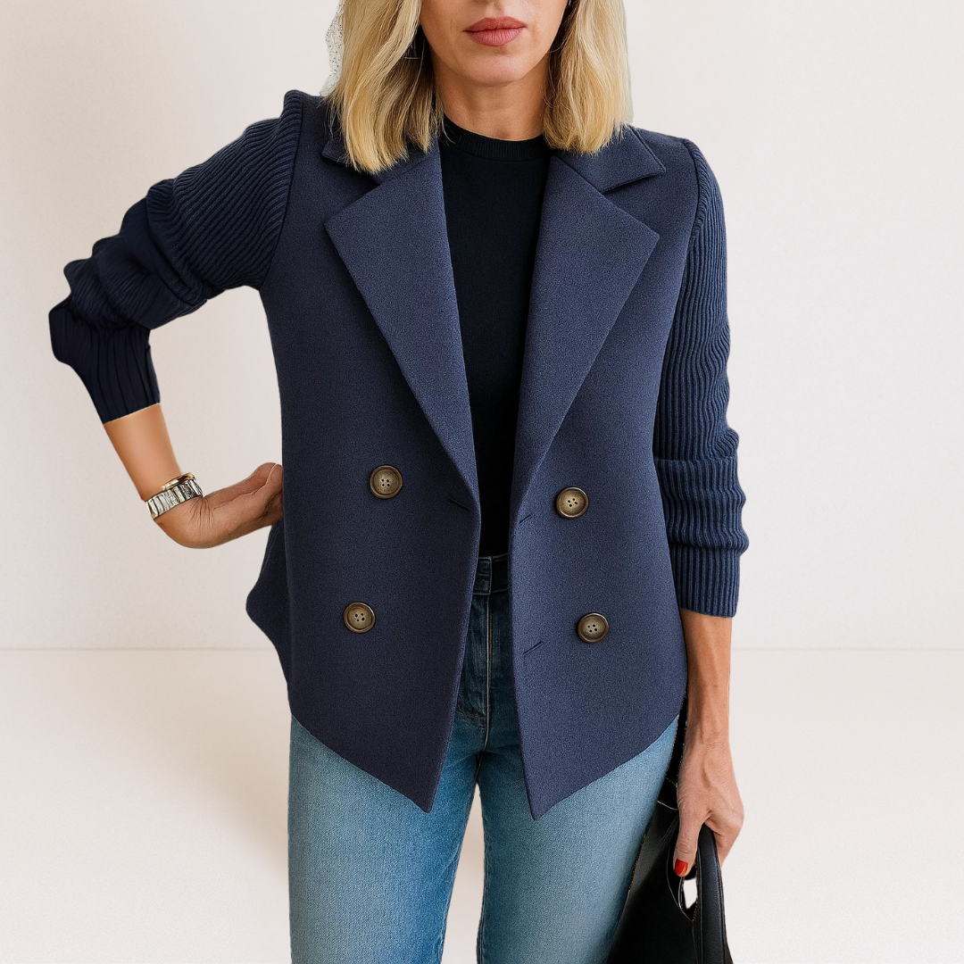 Nina Elegantní blejzr, barva námořnická