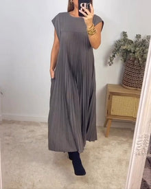 Tereza – Elegantní plisované šaty pro každodenní styl