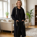 Vera – dámský oversized kabát s kapucí