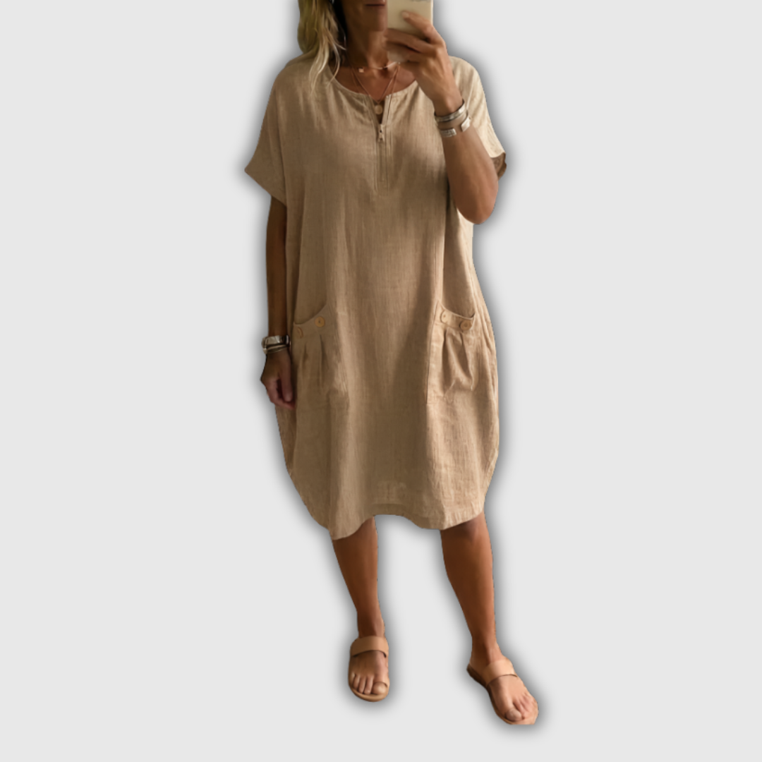 Elise Dámské šaty 2, barva olivová