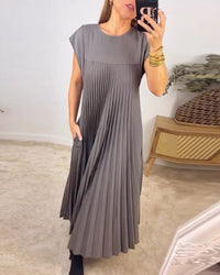 Tereza – Elegantní plisované šaty pro každodenní styl