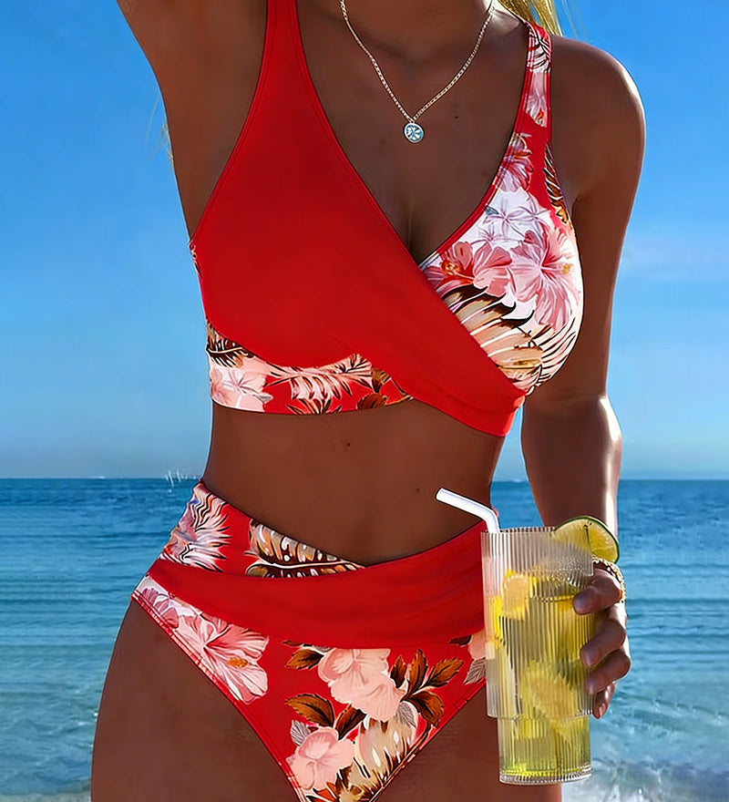 Marta Dámské bikiny, barva červená