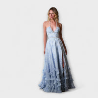 Luzie - Elegantní dlouhá volná šaty