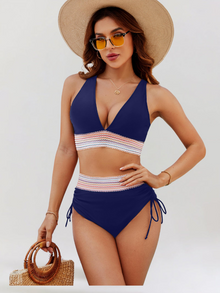 LIDIA - Bikiny set s kontrolou bříška a vysokým pasem