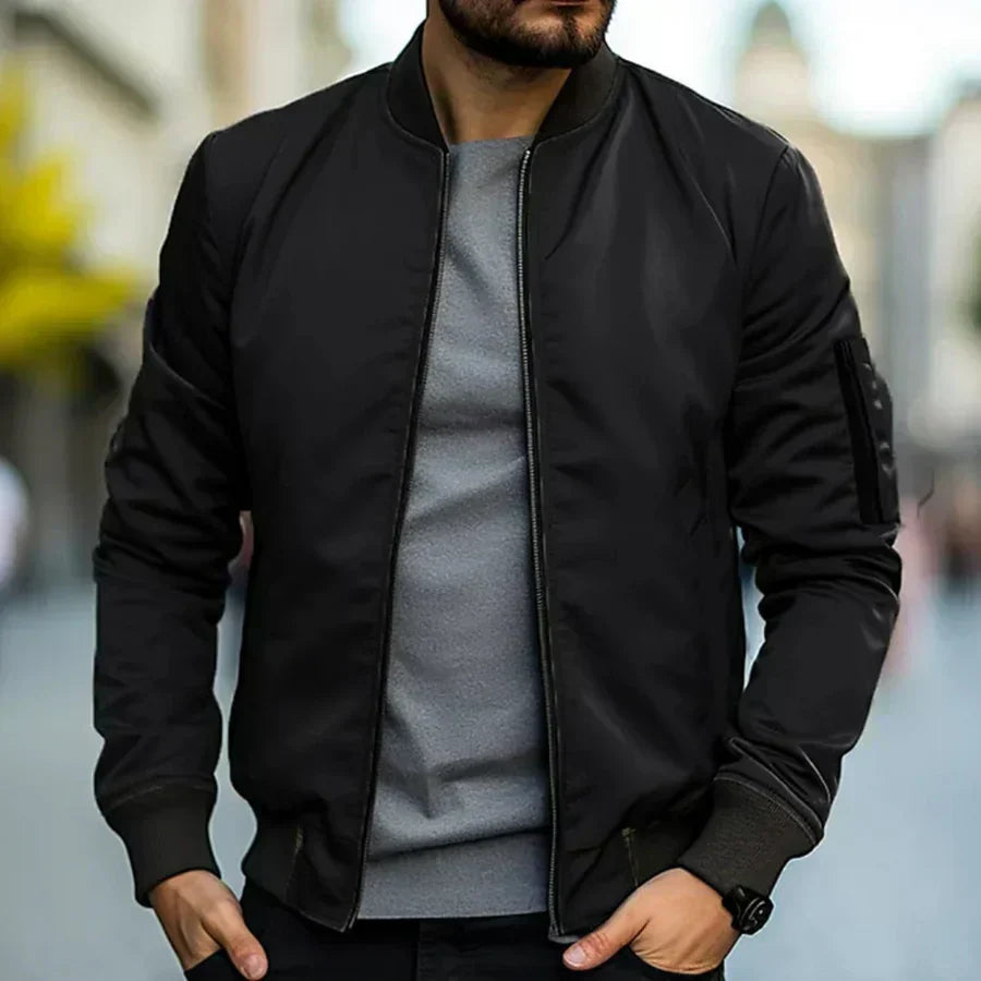 Mateo Bomber bunda, barva černá