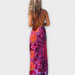 Ronja - La Bamba Tie-Dye Print maxi šaty