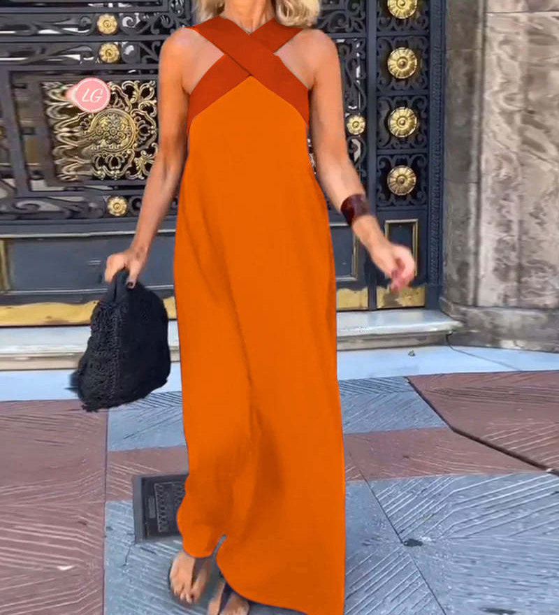 Isabella Dámské šaty 2, barva oranžová