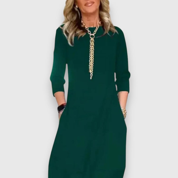 Clara Ležérní šaty, barva zelená