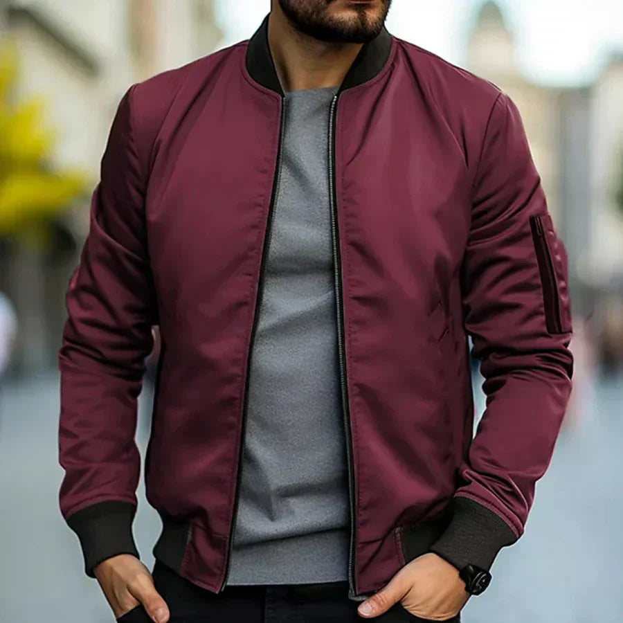 Mateo Bomber bunda, barva modrá