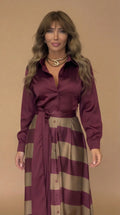 Valeria Pruhované šaty