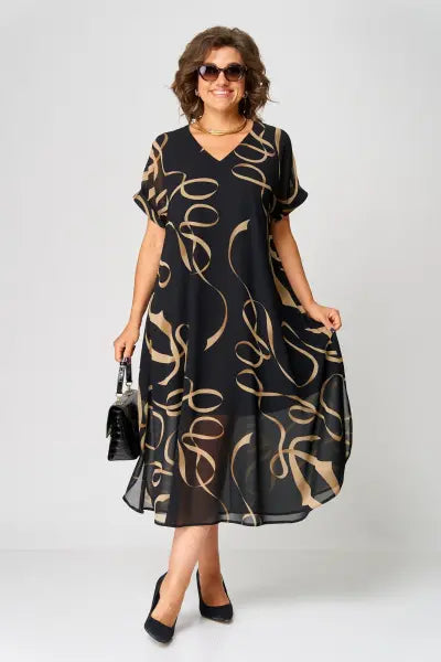 Verona Elegantní midi šaty