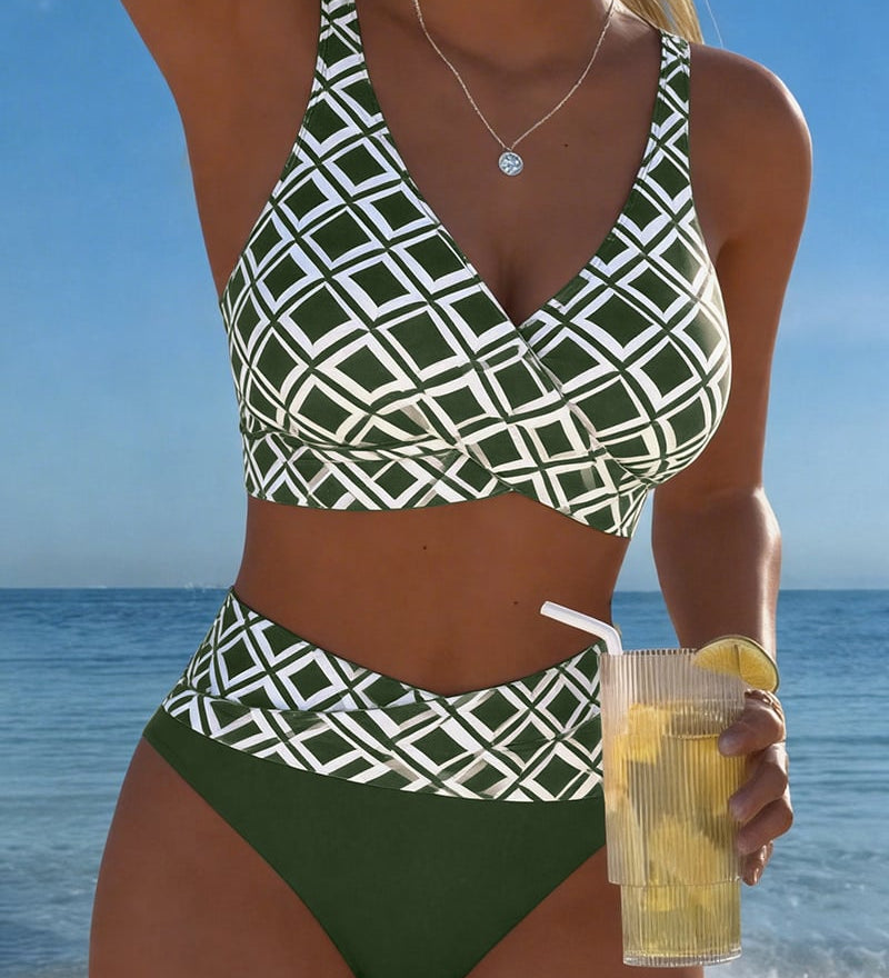 Clara Dámské bikiny, barva zelená