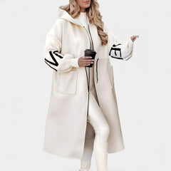 Jana Kabátový cardigan s kapucí