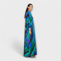 Harper - Výrazné Psychedelický Kaftan šaty