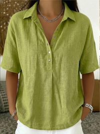 van-delft-mode-bluza-s-limcem-a-detaily-knofliku-docasne-11-zdarma Dámská halenka