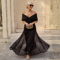 ROSSANA Maxi šaty s odhalenými rameny