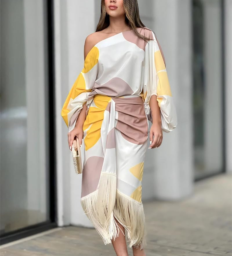 Isabella Elegantní šaty 3, barva žlutá