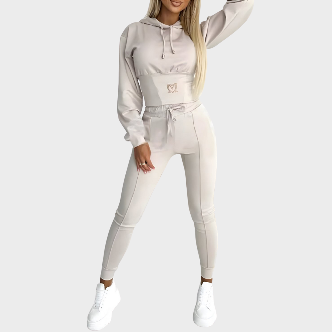 Luna Pohodlné lehký top, barva béžová