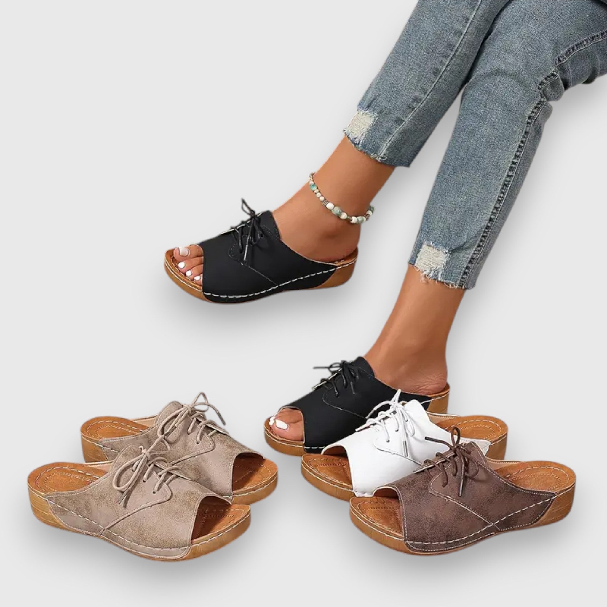 Nina Vintage sandály - produktová fotografie
