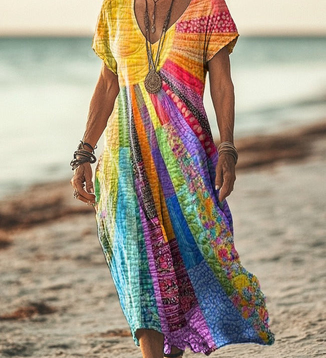Maya Boho šaty - produktová fotografie