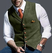 Tomáš – Elegantní pánská vesta pro nadčasový styl