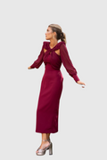 Nice Elegantní midi šaty