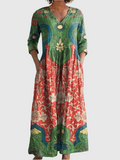 Amalfi Vintage maxi šaty