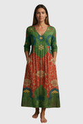 Amalfi Vintage maxi šaty