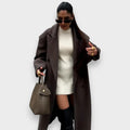 Siena Dámský kabát oversized střihu