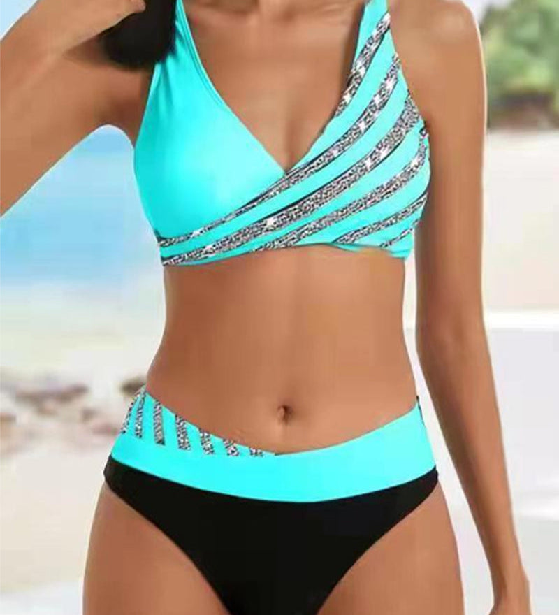Luna Vzorované bikiny - produktová fotografie