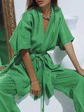 Elena Dámské kalhoty oversized střihu