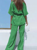 Elena Dámské kalhoty oversized střihu