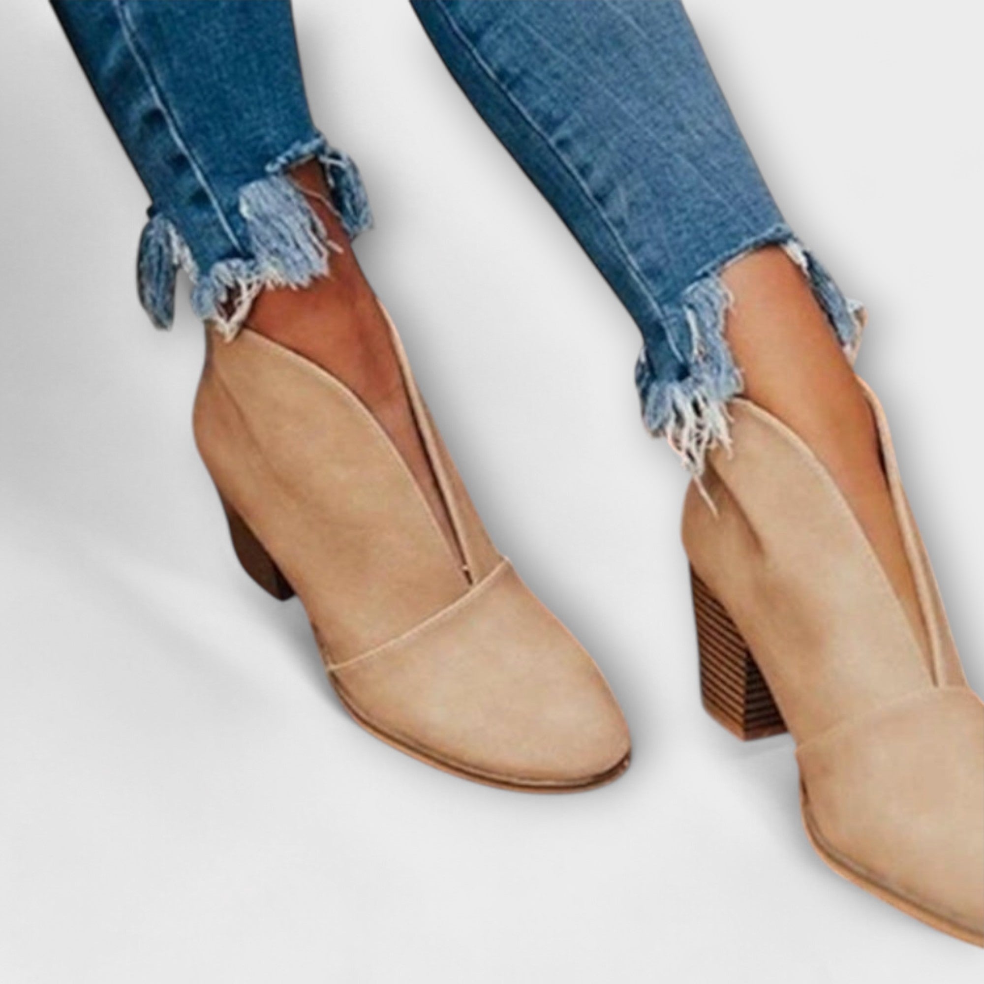Bianca Dámské kozačky 3, barva béžová