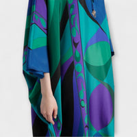 Harper - Výrazné Psychedelický Kaftan šaty