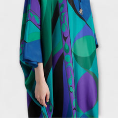Harper - Výrazné Psychedelický Kaftan šaty