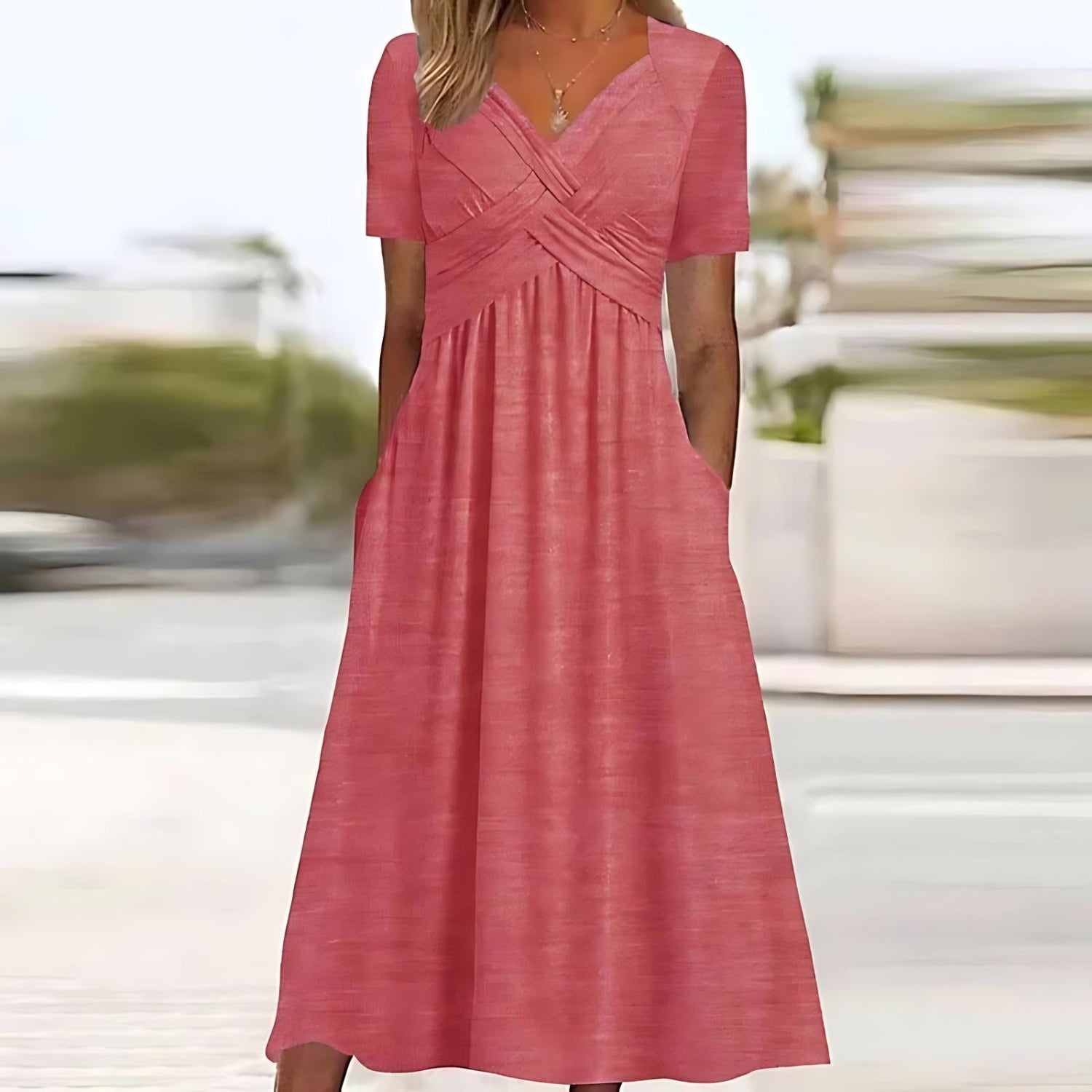 Siena Elegantní midi šaty