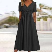 Isadora Elegantní Midi Šaty A-Line
