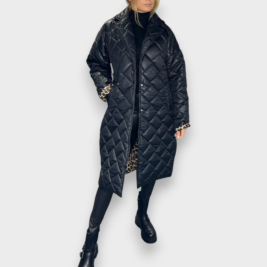 Clara Dámský kabát, barva černá