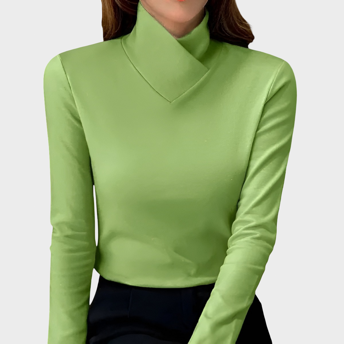 Luna Lehký top, barva zelená