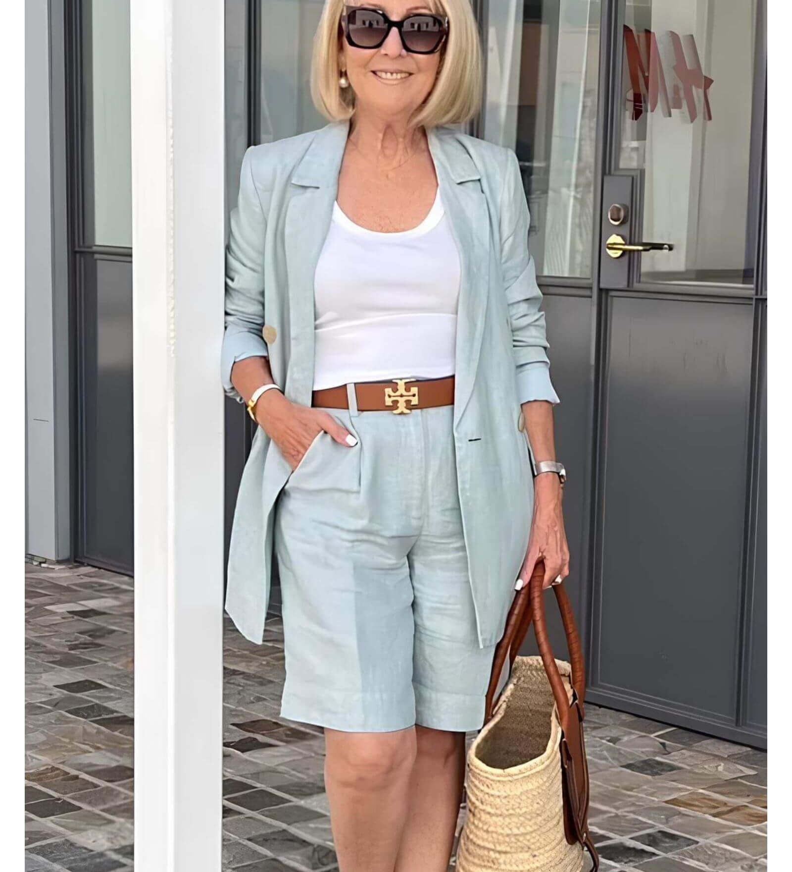Verona Elegantní blejzr, barva vícebarevná