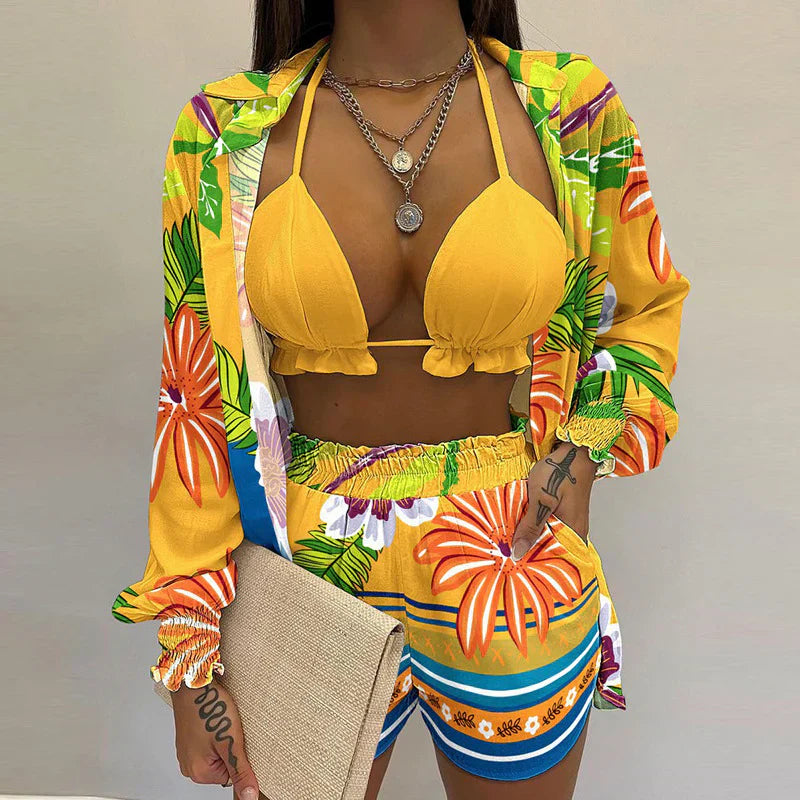 Sofia Dámské bikiny, barva vzorovaná