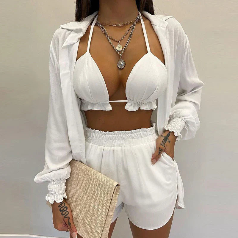 Sofia Dámské bikiny, barva bílá