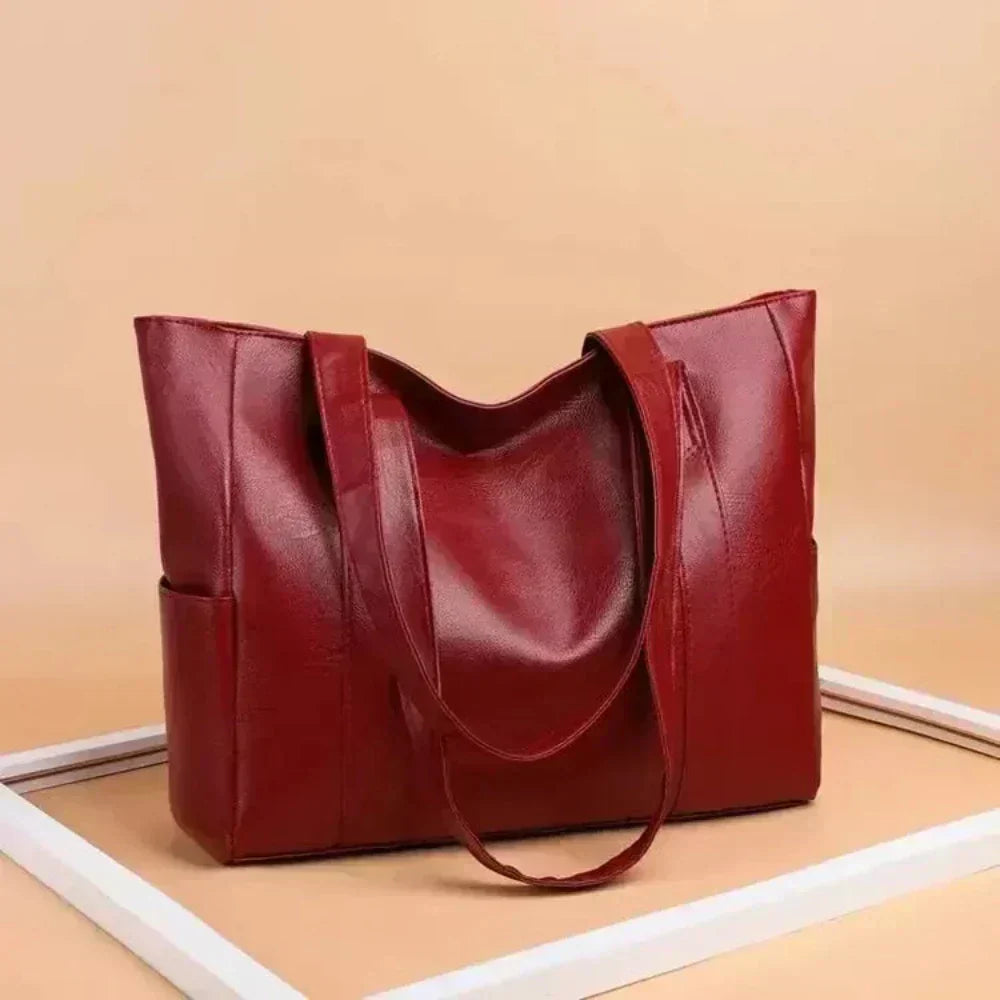 Bali Elegantní kabelka přes rameno, barva vínová