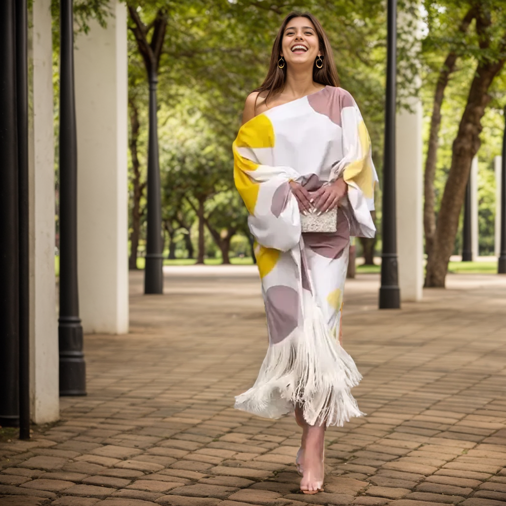 Isabella Elegantní šaty 3, barva žlutá