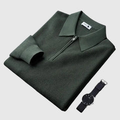 Libuše- Elegantní pánská mikina se zipem