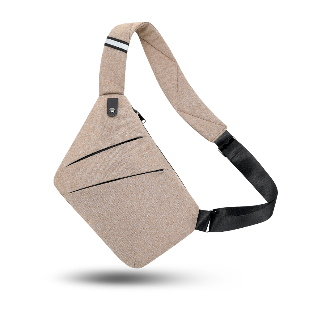 Nika Crossbody taška Slim Carry 2, barva béžová