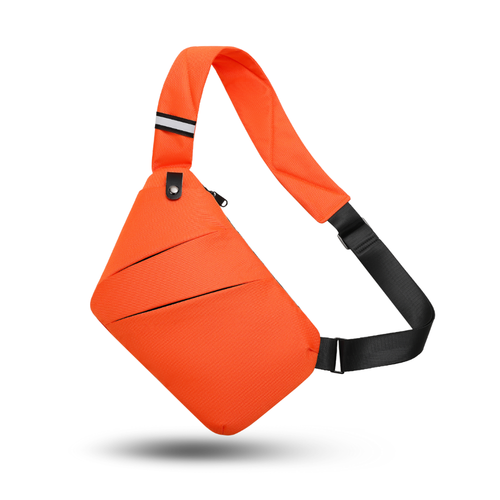 Nika Crossbody taška Slim Carry 2, barva oranžová