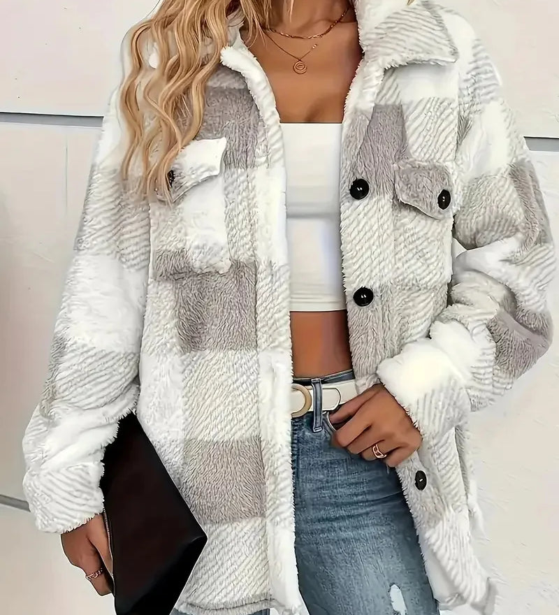 Valeria Lehká bunda, barva šedá