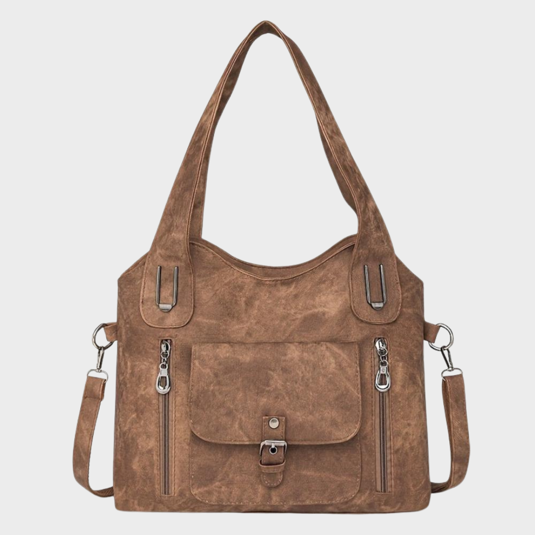 Mira Crossbody kabelka, barva hnědá