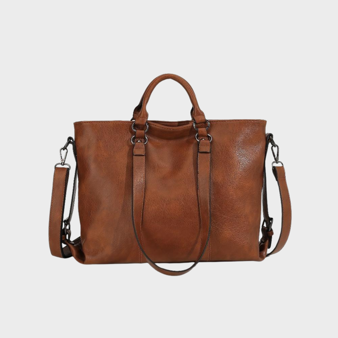 Sofia Shopper kabelka, barva hnědá